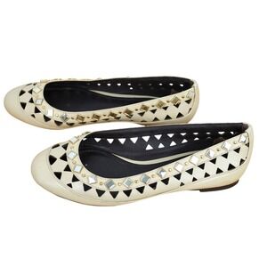 Tory Burch Leather Ballet Flats  - Dulce De Leche - Style 33158775‎ Size 5M